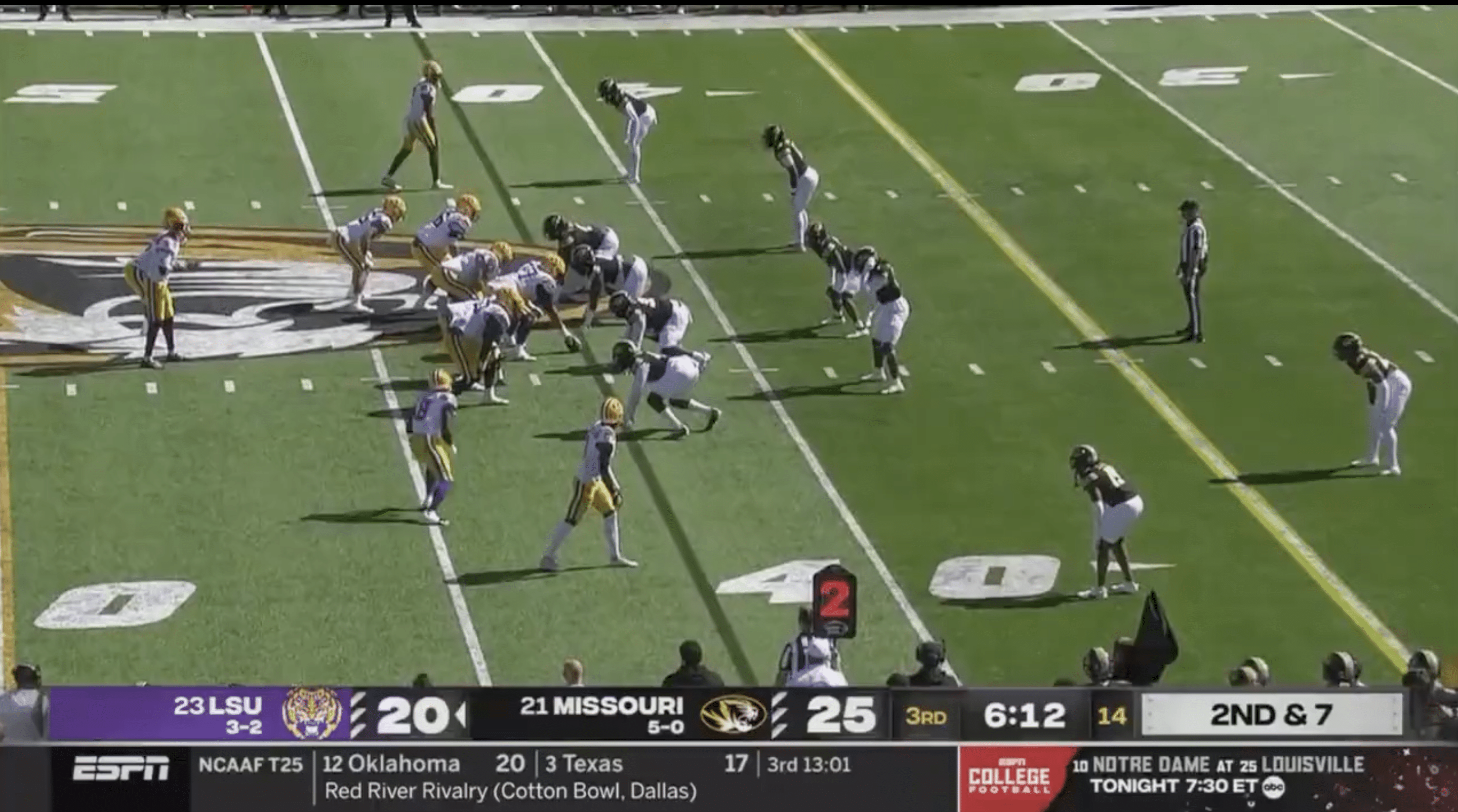 Brian Thomas Jr. scores goahead touchdown as LSU grabs momentum at Mizzou
